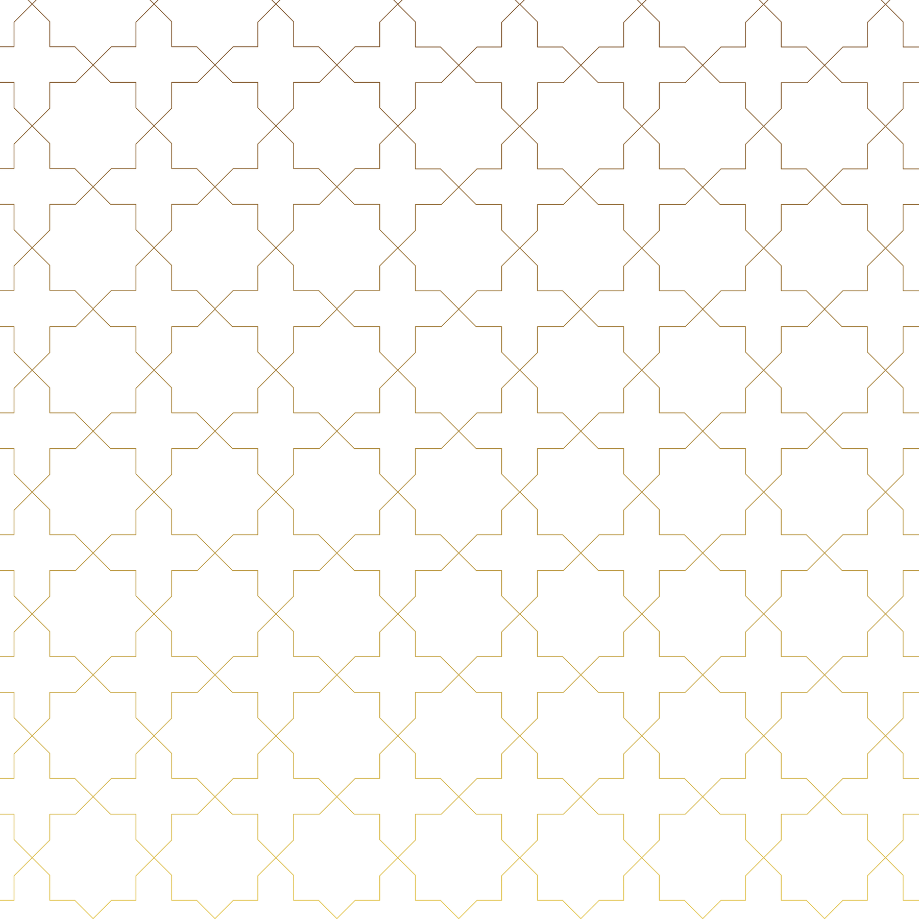 Golden Islamic Pattern